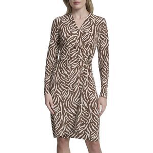 Dkny Womens  Wrap Dress, Multicolor